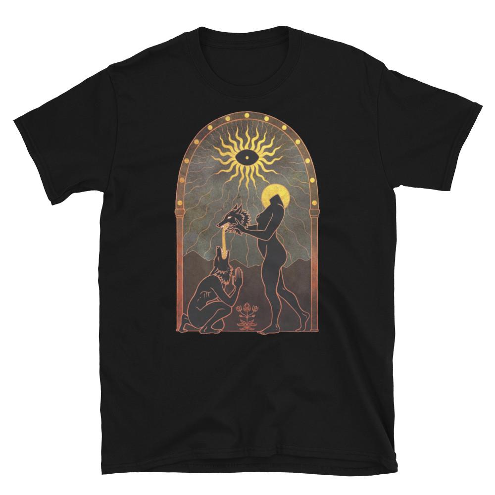 

Fools Gold, Eye of Ra, Pray for the Empty, Nothing For All, Art Lovers T-Shirt Tops Tee 4XL