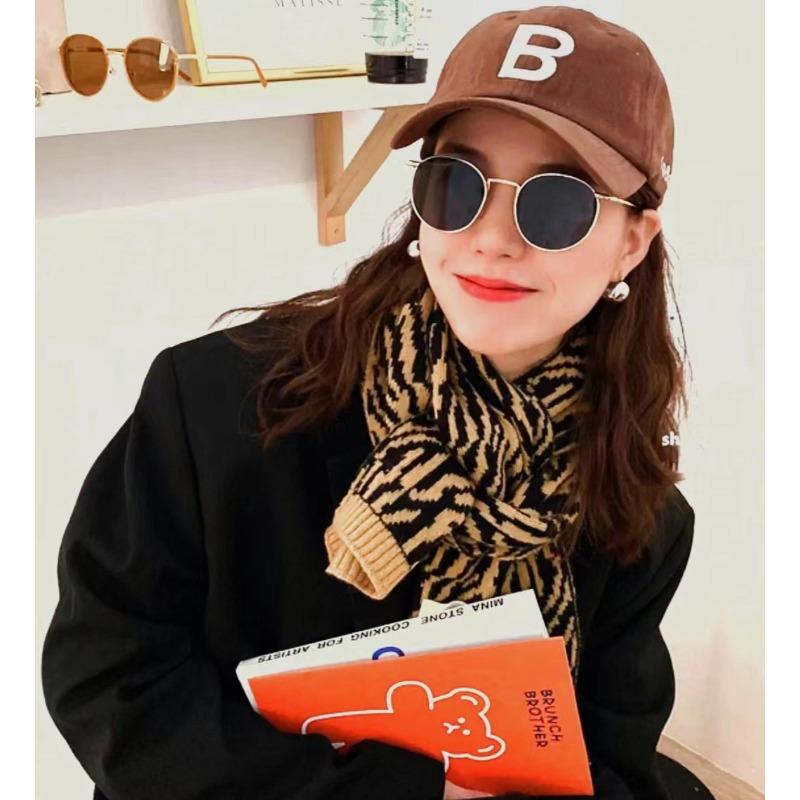 

Осенне-зимняя мода леопардовый принт шарф женский, плюшевая теплая шаль с оленями, короткий вязаный шарф для защиты от холода 24X165cm