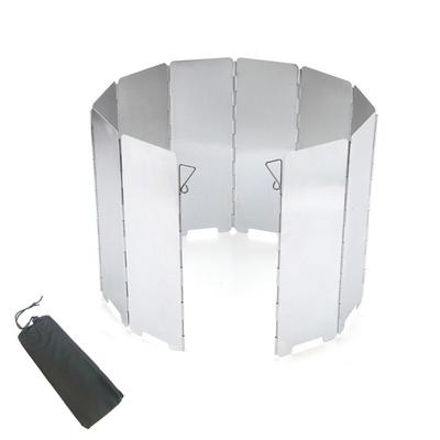 Herd Windschutz Faltbar Leicht Tragbar Outdoor Herd Windschutz für Camping Picknick