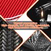 Red Soft Carbon Fiber Dashboard Side Air Vent Outlet Trim For BMW 6 Series 04-10