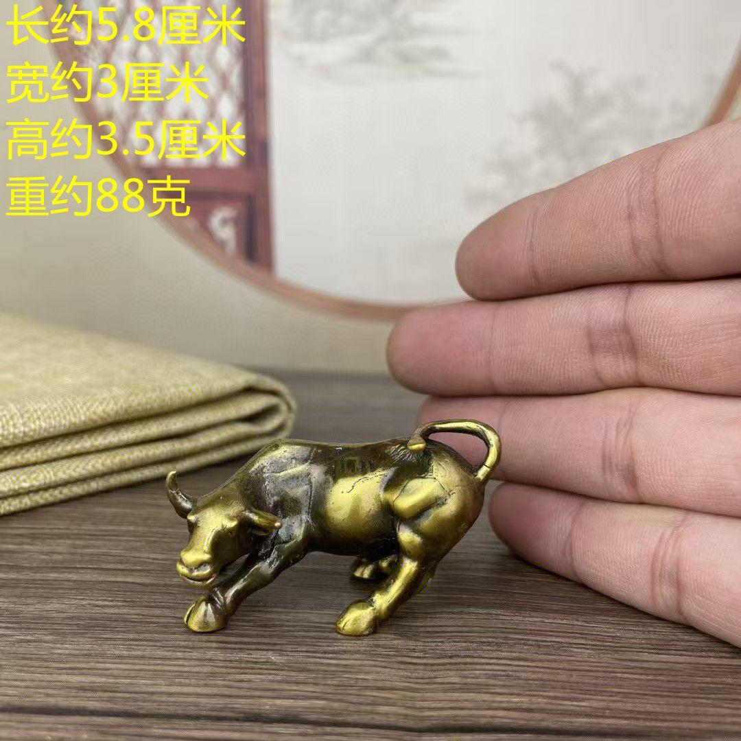 

Bronze Ornament Wall Street Golden Zodiac Ox Large Bull Decorative Piece For Home Living Room Office Decoration