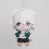 15cm Danganronpa Plush Pendant Nagito Komaeda Stuffed Doll Keychain Bag Accessories Cosplay Props Keyring Toy Gift for Fans