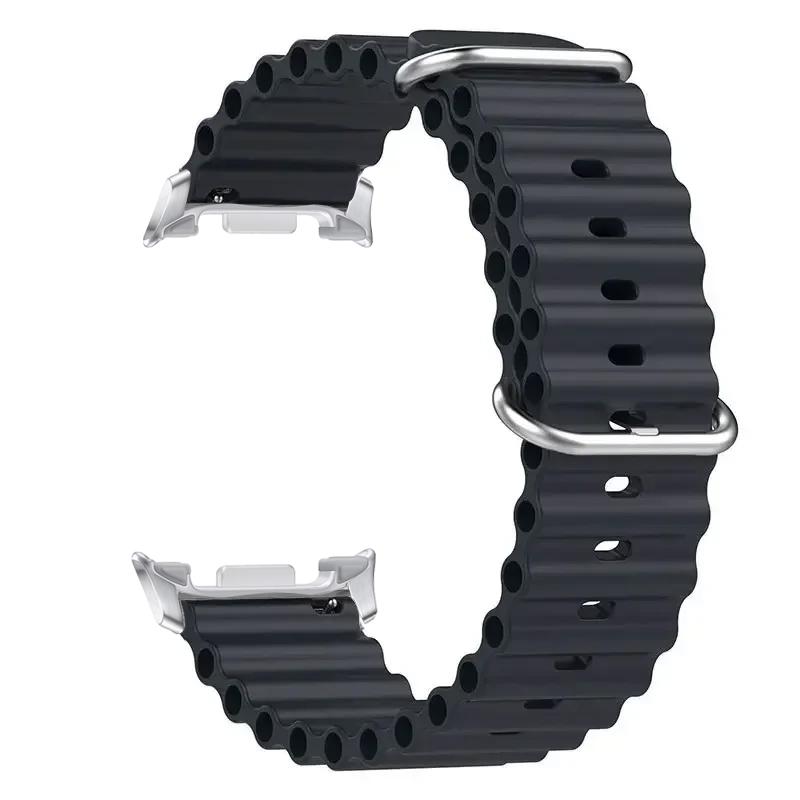 

Bracelet For Samsung Galaxy Watch 8 classic 46mm Strap Ocean Silicone Sport Band Galaxy Watch 6 44mm 40mm Watchband Accessories Galaxy Watch 8