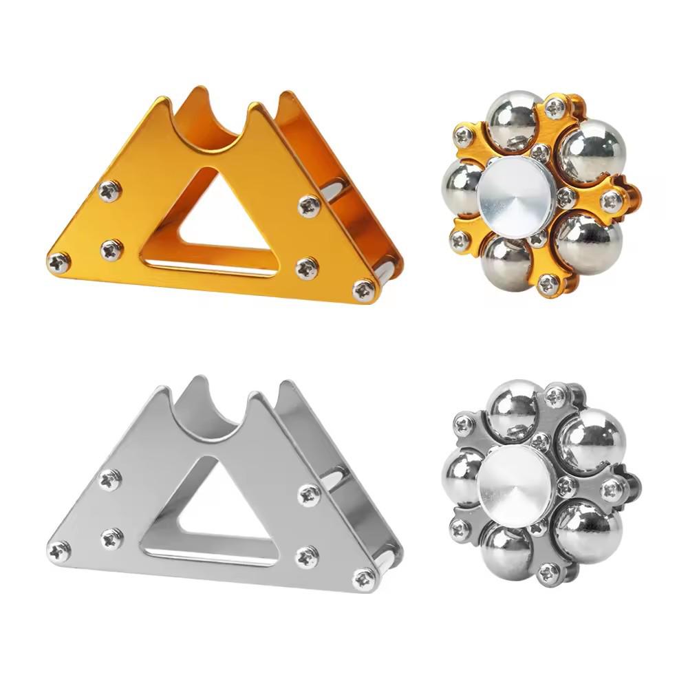 Ferris Wheel Fidget Spinner: Rotating Metal Decompression Toy & Desktop Ornament