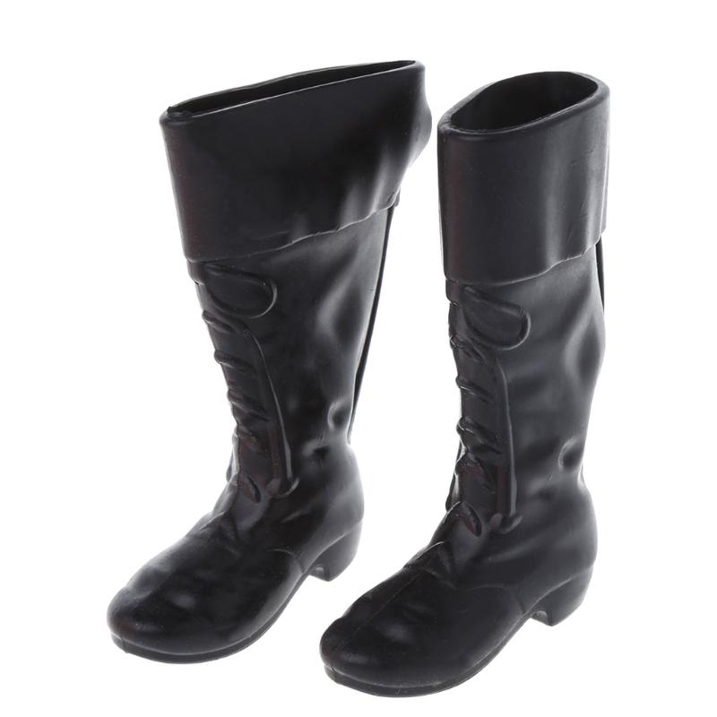 3 στυλ Συνδυασμός Cusp Shoes Δερμάτινα παπούτσια Μπότες Αξεσουάρ για Ken Doll
