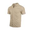 Set da Spiaggia Estivi da Uomo Tuta Casual da Strada Set Due Pezzi per Sport all'Aperto Camicia a Bottoni Liscia Pantaloncini con Coulisse Abbigliamento Sportivo