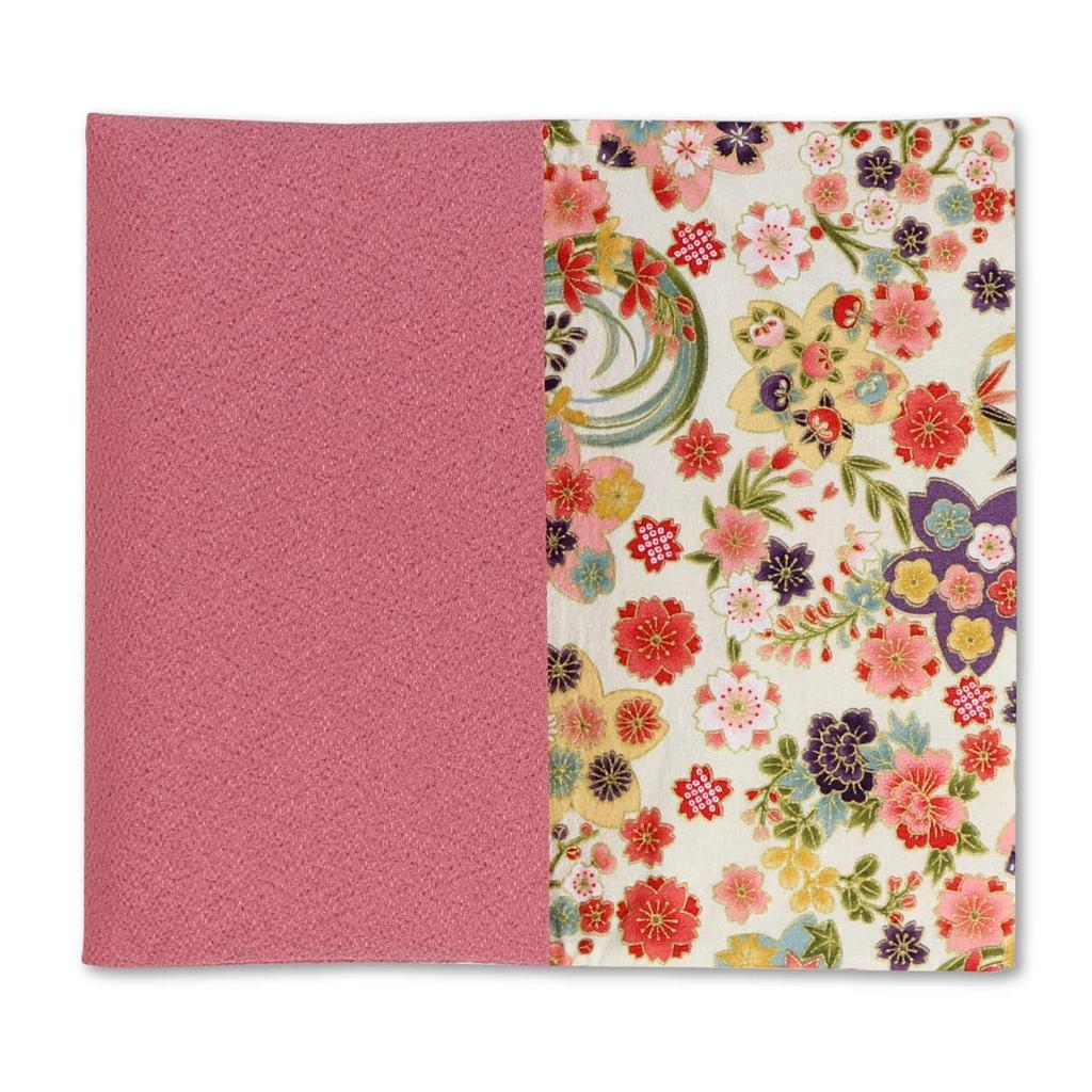 Kinpaku Fukusa (Four Seasons of Colors) Red Fukusa for Celebrations