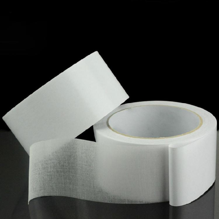 Industrial Strength Carpet Tape Translucents Fiber Materials Highly Adhesion For Floor Protections