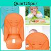 High Cushion Baby Chair Replacement Faux Leather Restaurant Dining Chair Cover Pad Nonslip Highchair Seat Cover For Toddler Kids