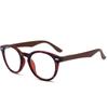 Retro Leopard Oval Frame Reading Glasses For  Women Clear Lens Presbyopia Eyeglasses Eyewear With Diopter