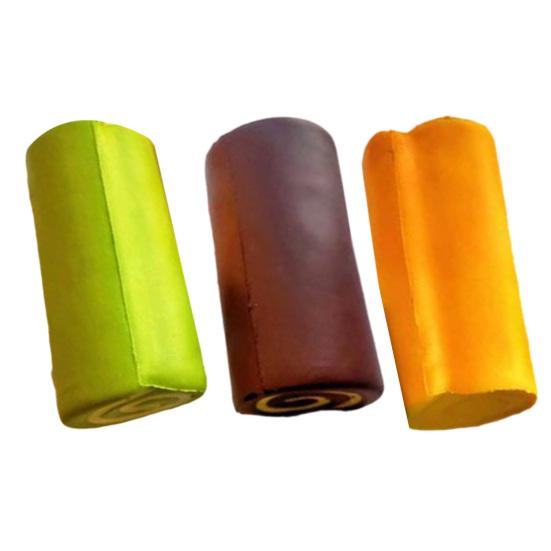 Egg Roll Slow-Rising Squeeze Toy Soft EVA Fidget for Stress Relief Realistic Dessert-Themed Decompression Gadget for Kids Adults