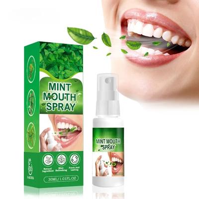 Mint Mouth Spray Cleans The Mouth Removes Smoke Smell Bad Breath Air Freshener Breath Spray Breath Freshener