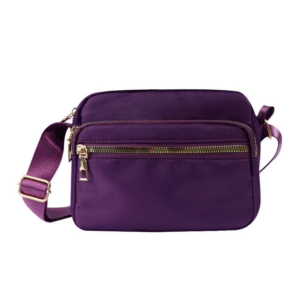 

Женская маленькая квадратная сумка, повседневная, универсальная, модная, премиум-сумка-мессенджер, выходная, портативная, многофункциональная, сумка через плечо темно-фиолетового