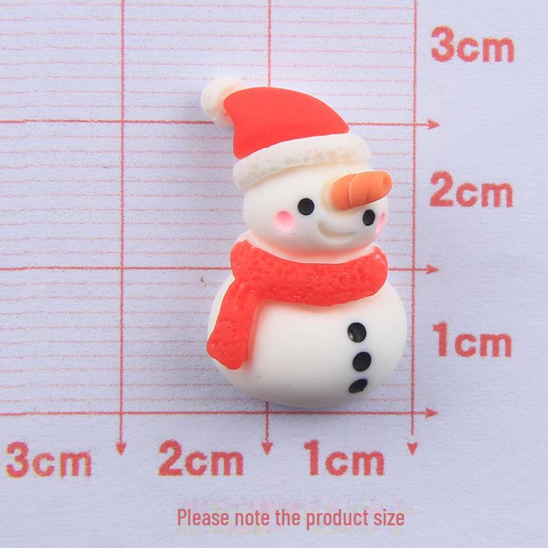 

Чехол для телефона из клея и смолы с рождественским рисунком, аксессуары для волос, бижутерия своими руками, наклейки и наклейки на стаканы с водой