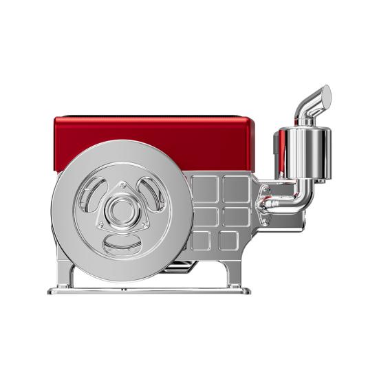 

Солнечный автомобильный освежитель воздуха, автомобильный ароматизатор с дизайном в виде тракторного двигателя, вращающийся ароматизатор на солнечной энергии, привлекательный аксессуар для салона автомобиля серебряный