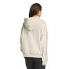 Adidas HLD Wonder Metallic Size 2L Women's 3-Stripes Fleece-Lined Hoodie, JVI79, Alumina/Silver (JM1870),