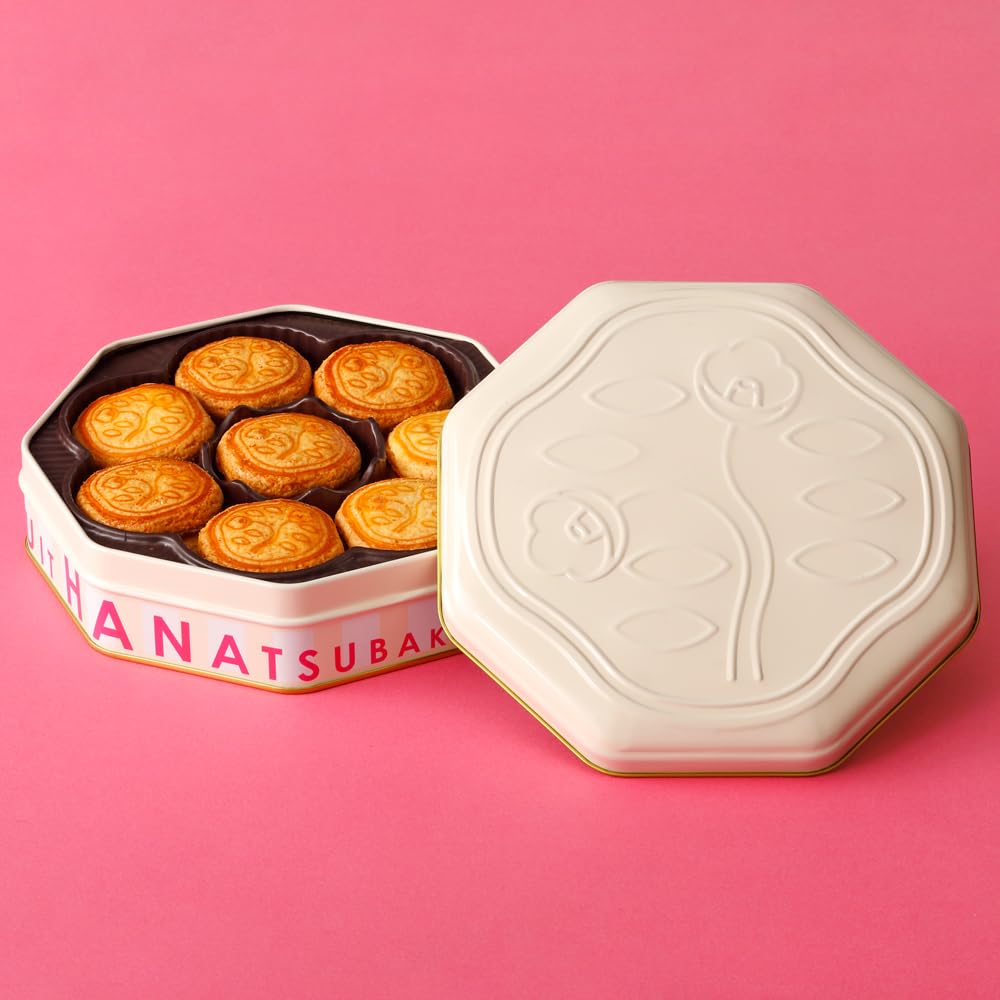 

Mothers Day Cookies Shiseido Parlor Hanatsubaki Biscuit 24 Pieces Limited Can Classic Ivory Gift Tokyo Souvenir Packaging Celebration Gratitude Hand