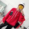 Hooded Jacket Autumn and Winter Cotton Sweater Ladies Sweatshirt Trend Wild Large Size Long Sleeve