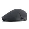 Summer Hollow Mesh Cap Breathable Beret Women's Trendy Sun Hat Men's Solid Color Forward Hat