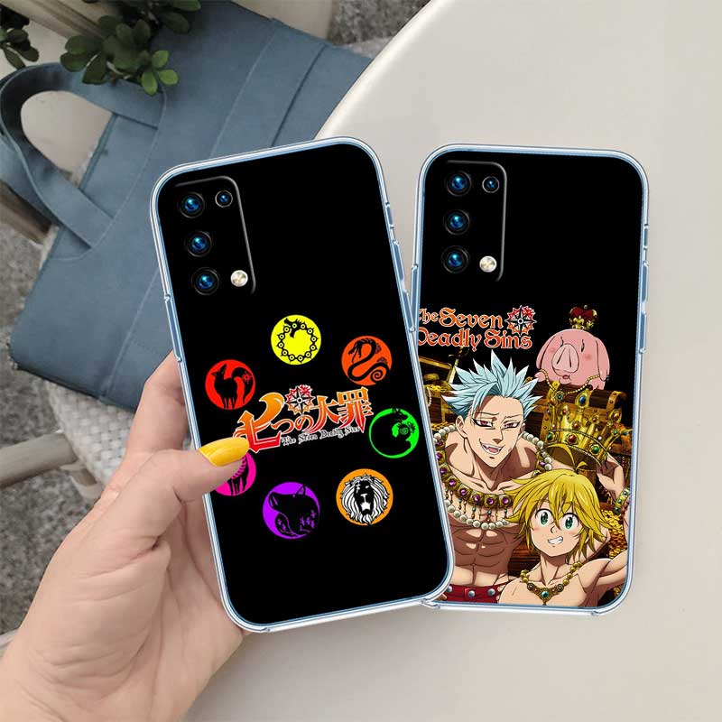RE52 S-Seven D-Deadly Sin Transparent Phone Case for Samsung Galaxy A04 A04S A14 A23 A34 A54 M23 M33 M52 M53