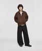 Signature Cotton Crop Harrington Jacket [Brown]