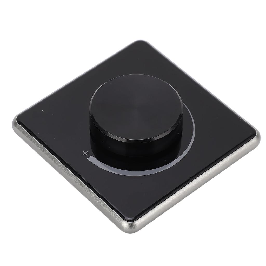 Digital Rotating Dimmer Switch Supports Wireless Communication Smooth Dimming LED Light Switch for 1