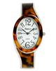 188908 Oval Bangle Brown Women's Watch