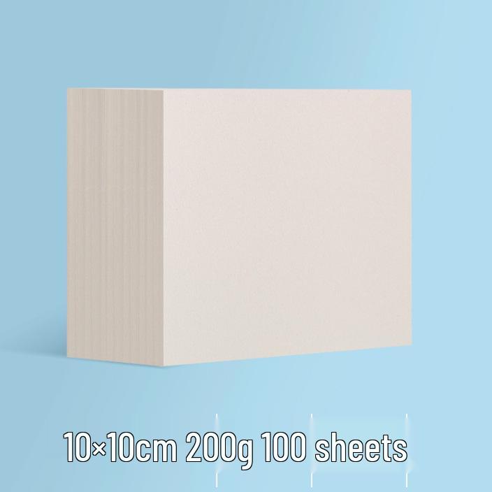 Thickened Square Oil Pastel Paper: Children's Doodle & Drawing Set