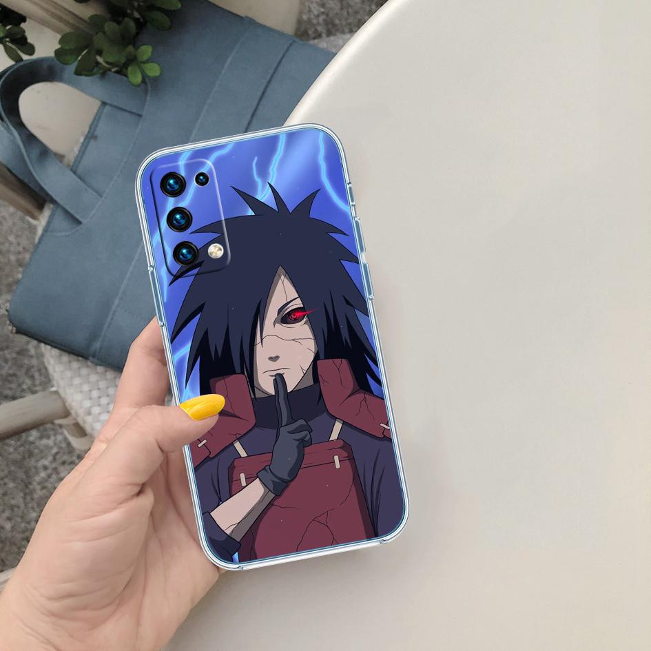 LO74 NARUTO Uchiha Madara Soft Shell Transparent Phone Case for Samsung Galaxy A04 A04S A14 A23 A34 A54 M23 M33 M52 M53