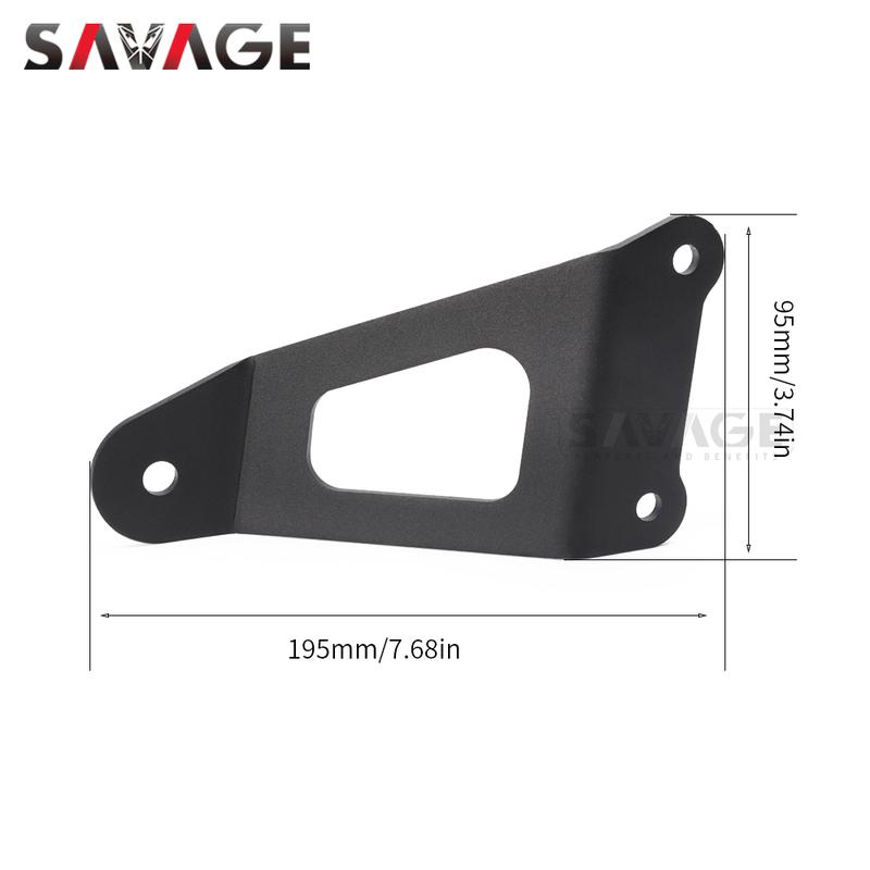 Z900/SE 2017-2026 Motorcycle Rear Footrest Blanking Plate For KAWASAKI ZR900 Z900SE Remove Foot Peg Exhaust Bracket Hanger Z 900