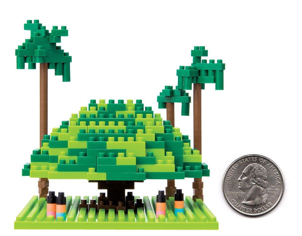 Nanoblock Dev Banyan Ağacı Büyük tropikal ağaç