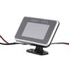4 In 1 Vehicle Instrument LCD Digital Display Oil Pressure Voltage Water Temperature Fuel Gauge Black 9 36V