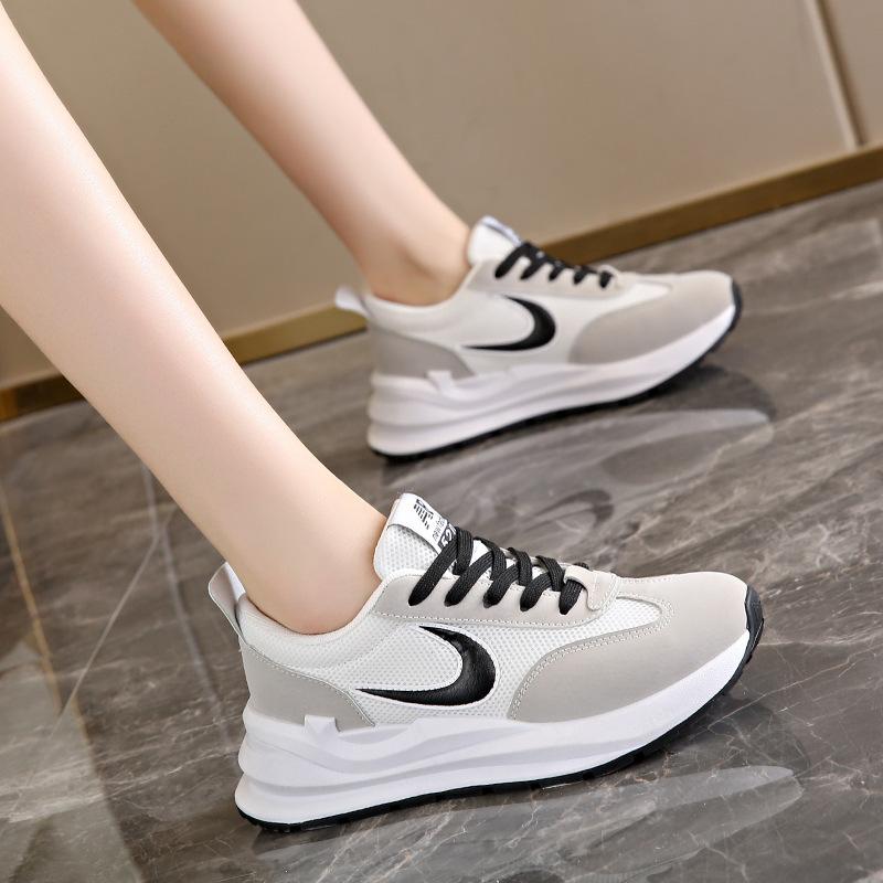 Primăvară New Mesh Casual Tenisi Femei Fashion Colorblock Respirabil Ușoare Pompe Student Leisure Cortez