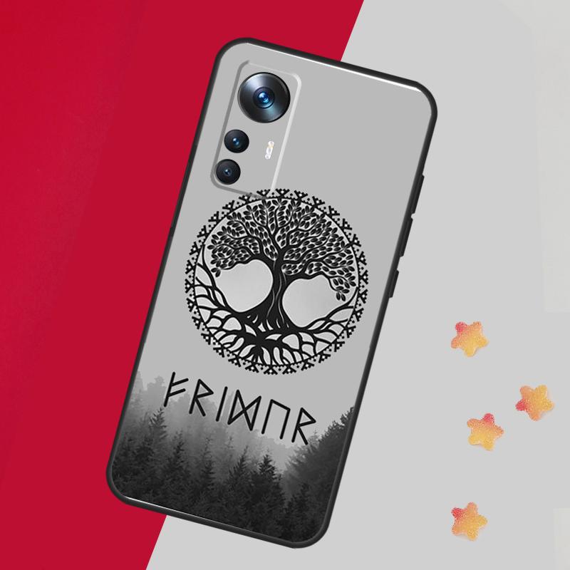 Forest Nordic Runes Case For Xiaomi 14 13 11T 12T 13T Pro 12 Lite 12X POCO X3 X5 Pro X4 F4 M5 M5s F3 F5 Cover