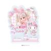 LiccA x Sanrio Characters 01 My Melody Acrylic Stand Plate Licca-chan &