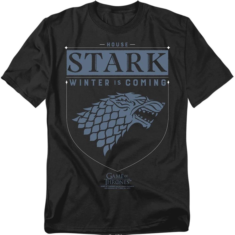 Game of Thrones House Stark Sigil Men’s T-Shirt S-5XL Officially Licensed Tee 2XL