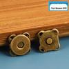 Fibbia a pressione magnetica per borse in pelle: Accessorio Valigia con Bottone Metallico e Chiusura Invisibile.