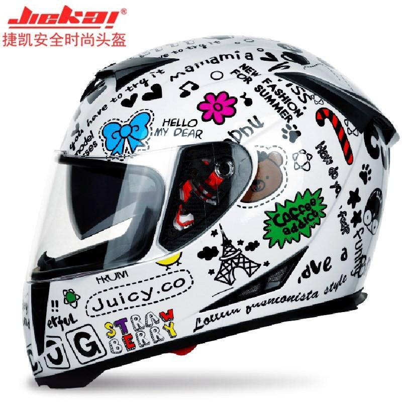 JIEKAI 310 Modular Full Face Motorcycle Helmet Dual Visor Commuting All Season