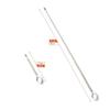 Retractable Flagpole For Motorcycle Quick Release Motorcycle Flag Pole Holder Portable Flag Mount Accessories For Road Folding
