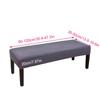 1PC Pineapple Checkered Dustproof Protective Cover Washable Long Bench Cover Solid Colour Stretch Slipcover Thickened