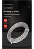 Stainless Steel Outdoor Wire Rope Kit with Carabiner Hook & Tensioner for String Lights and Clothesline.