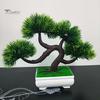 Artificial Home Desk Decoration Mini Pine Tree Faux Plant Bonsai Cafe Office