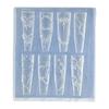 Flexible Nail Art Silicone Molds Create Flower Bowknot Charms For Professional Nail Design And Jewelry Making