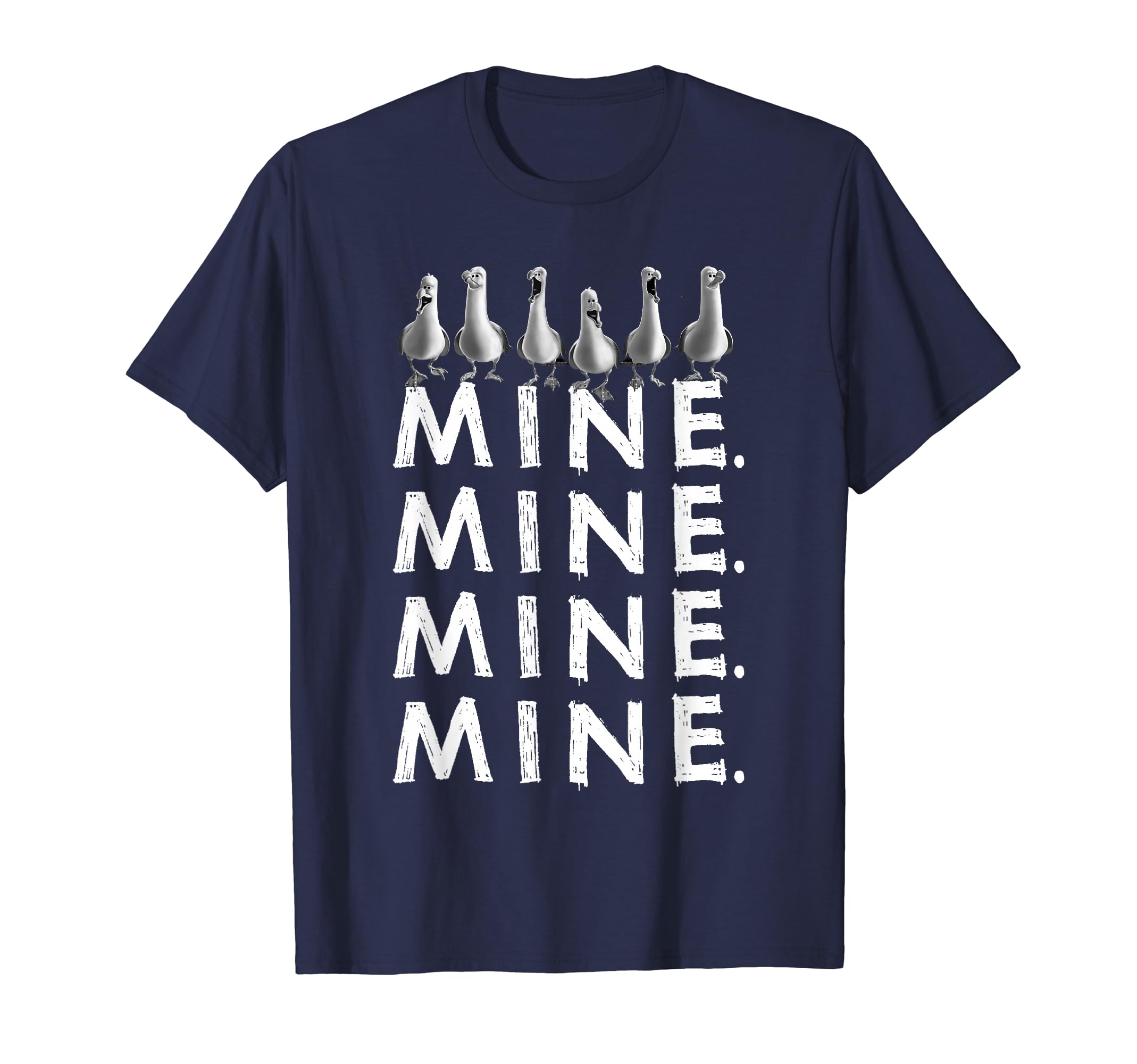 

Disney Pixar Finding Nemo Iconic Seagull Mine T-Shirt