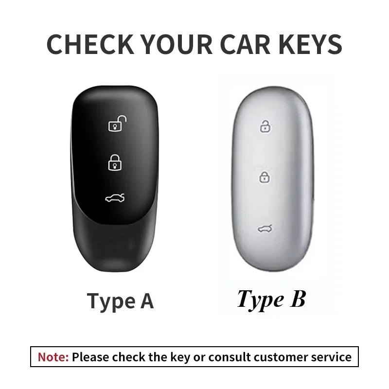 Car Key Cover For Li Lixiang L8 L7 L9  For Leading Ideal One Li Auto Key Fob Holder Keychain Leather Car Key Bag Case Cover