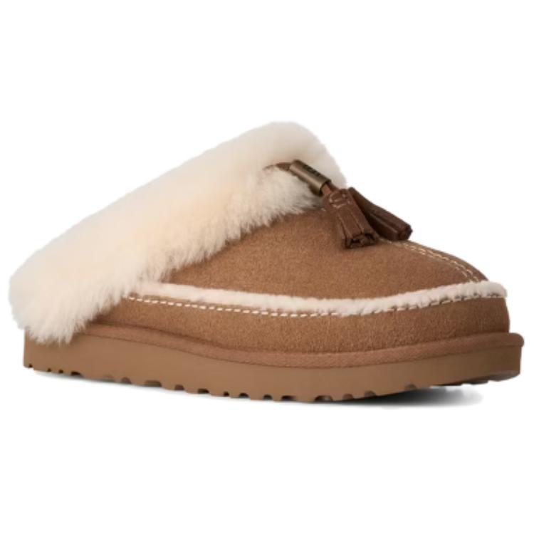 Cluggette Leisure Comfortable Casual Open-Toe Slippers Women slippers Brown 1184212-CHE