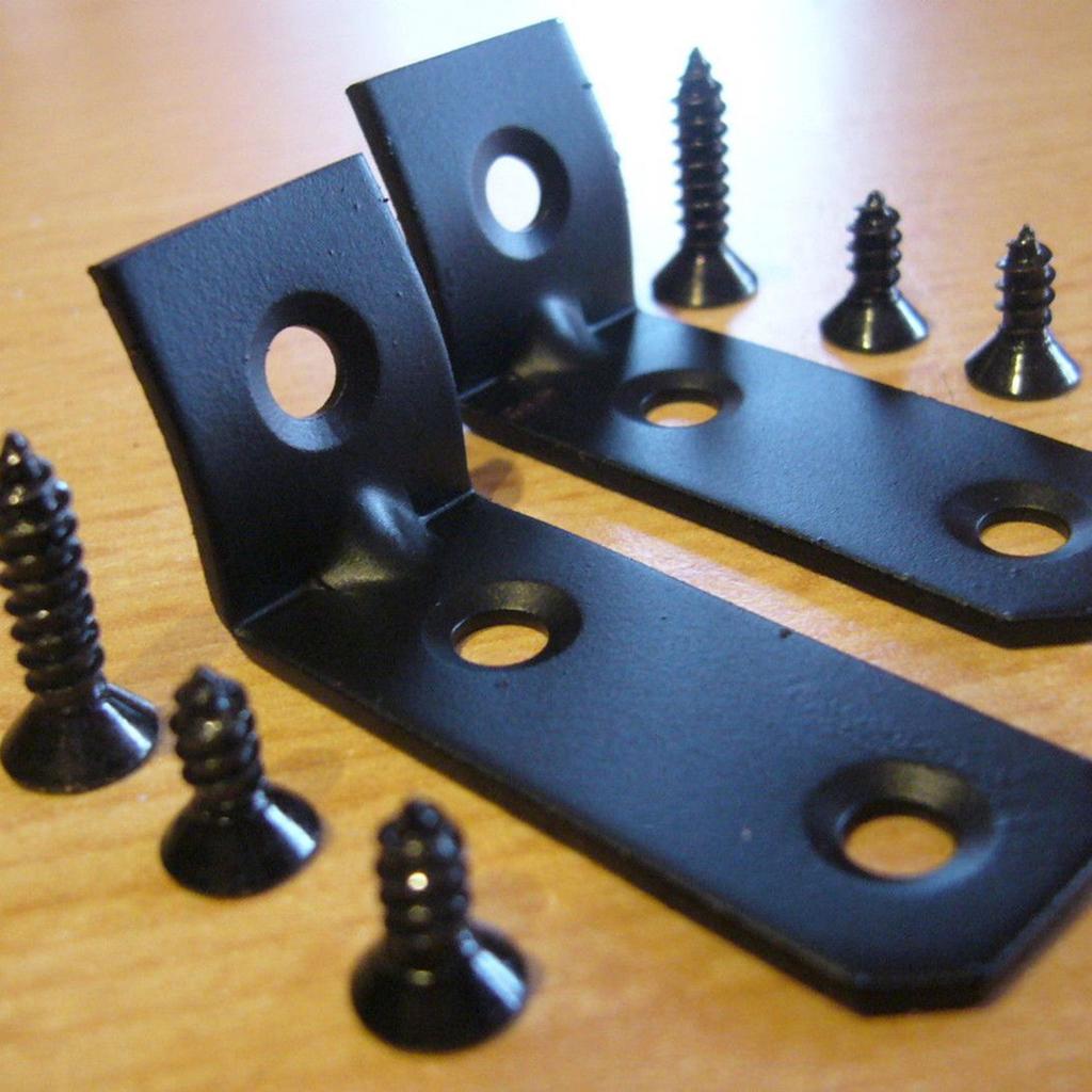Kit Riparazione Cerniera Vano Portaoggetti In Ferro - Compatibile Con Audi S4 B6/B7, A4 8P - 6 Viti Incluse - 3