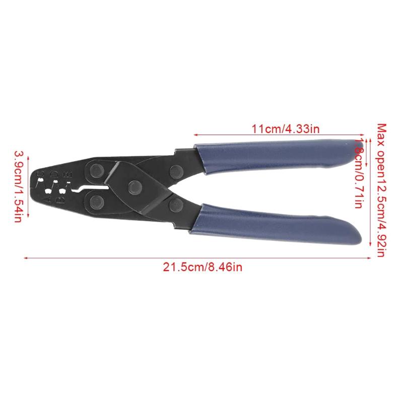 Anti-Rust Terminal Crimping Pliers Perfect for DIY Homeowner Applications To Multiple-type Connector Installations