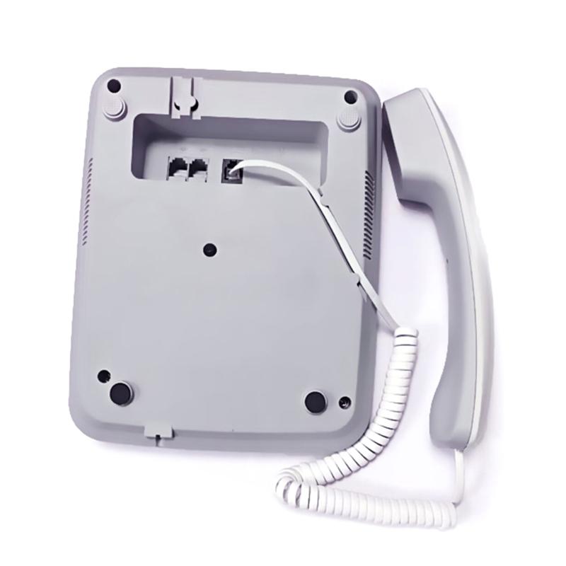 Office Desk Phone With Caller Display Easy Calling Speakerphone Lightweighted Plastic Construction