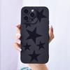 Starry sky and moon design mobile phone case suitable for iPhone 17 16 15 14 13 12 11 Pro/ Max /Plus anti-fall and shockproof